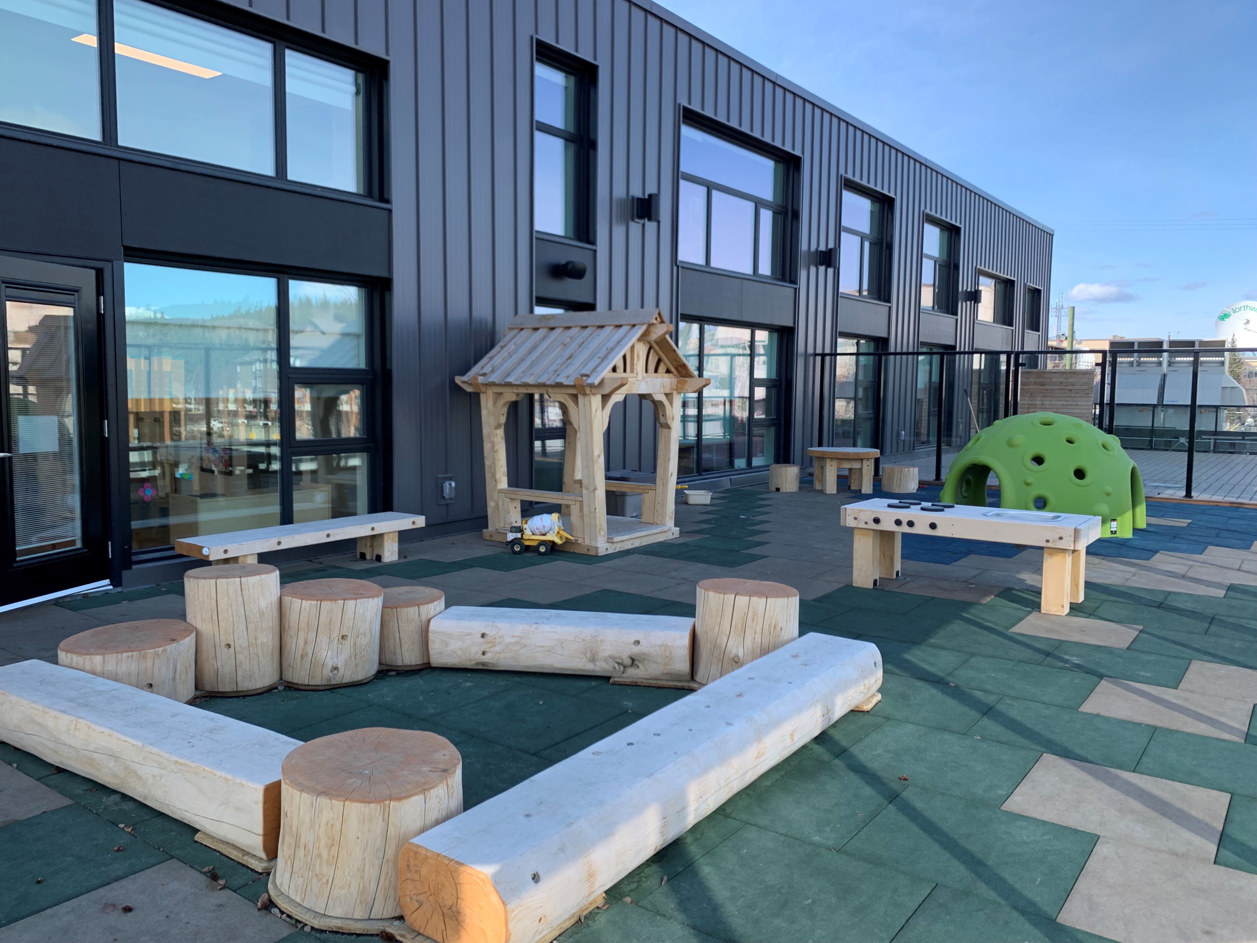 Outside play area